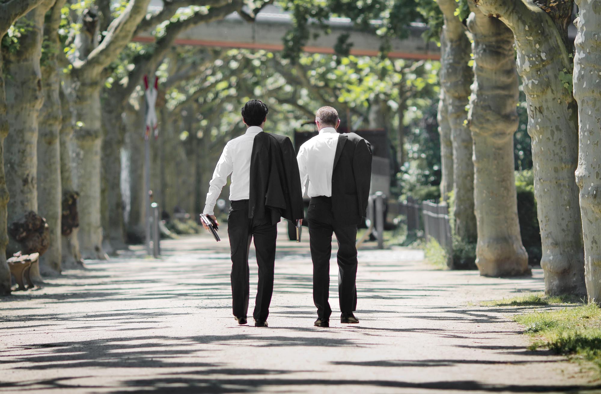 Men in Black (and White)