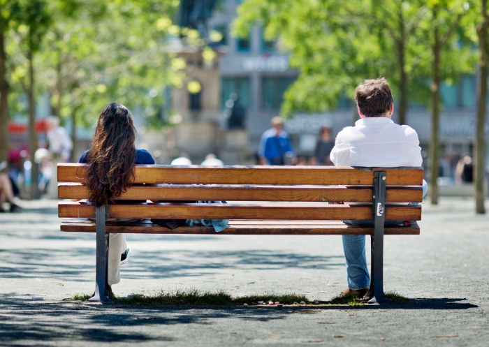 Woman ---------------------------------------Man