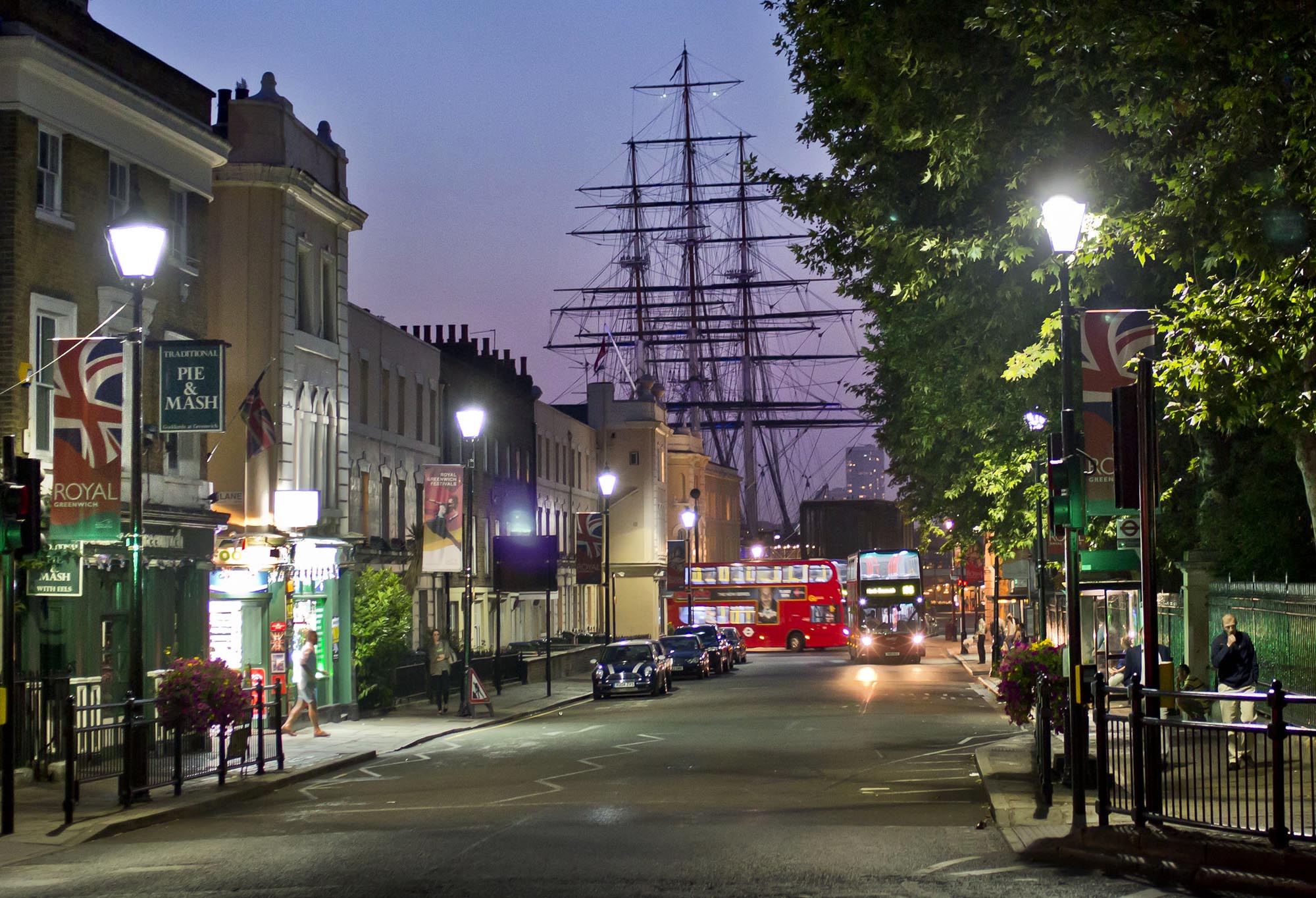 Greenwich at Night