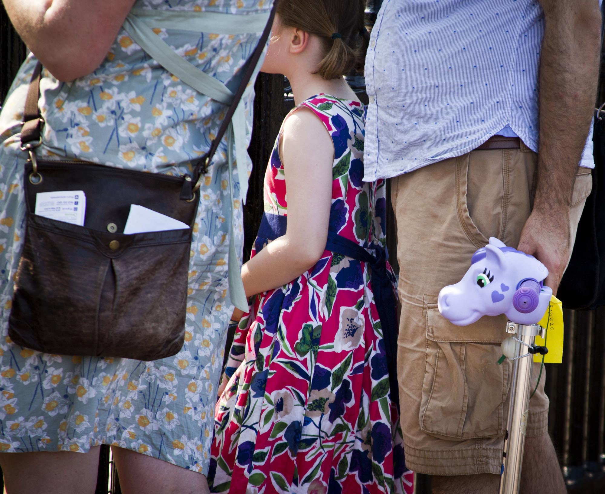 Watching the Horseguards