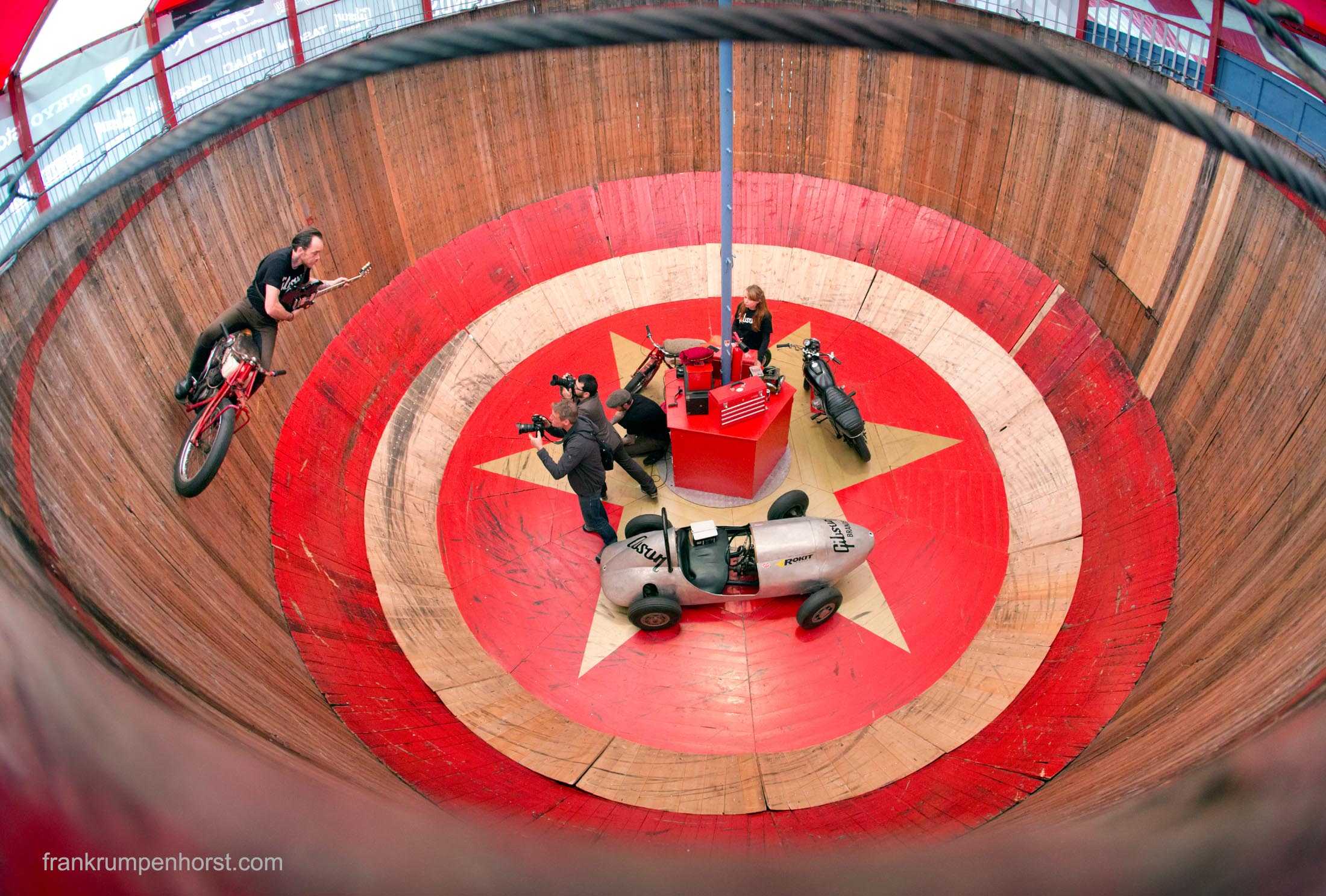 Guitar Hero on the Board Track