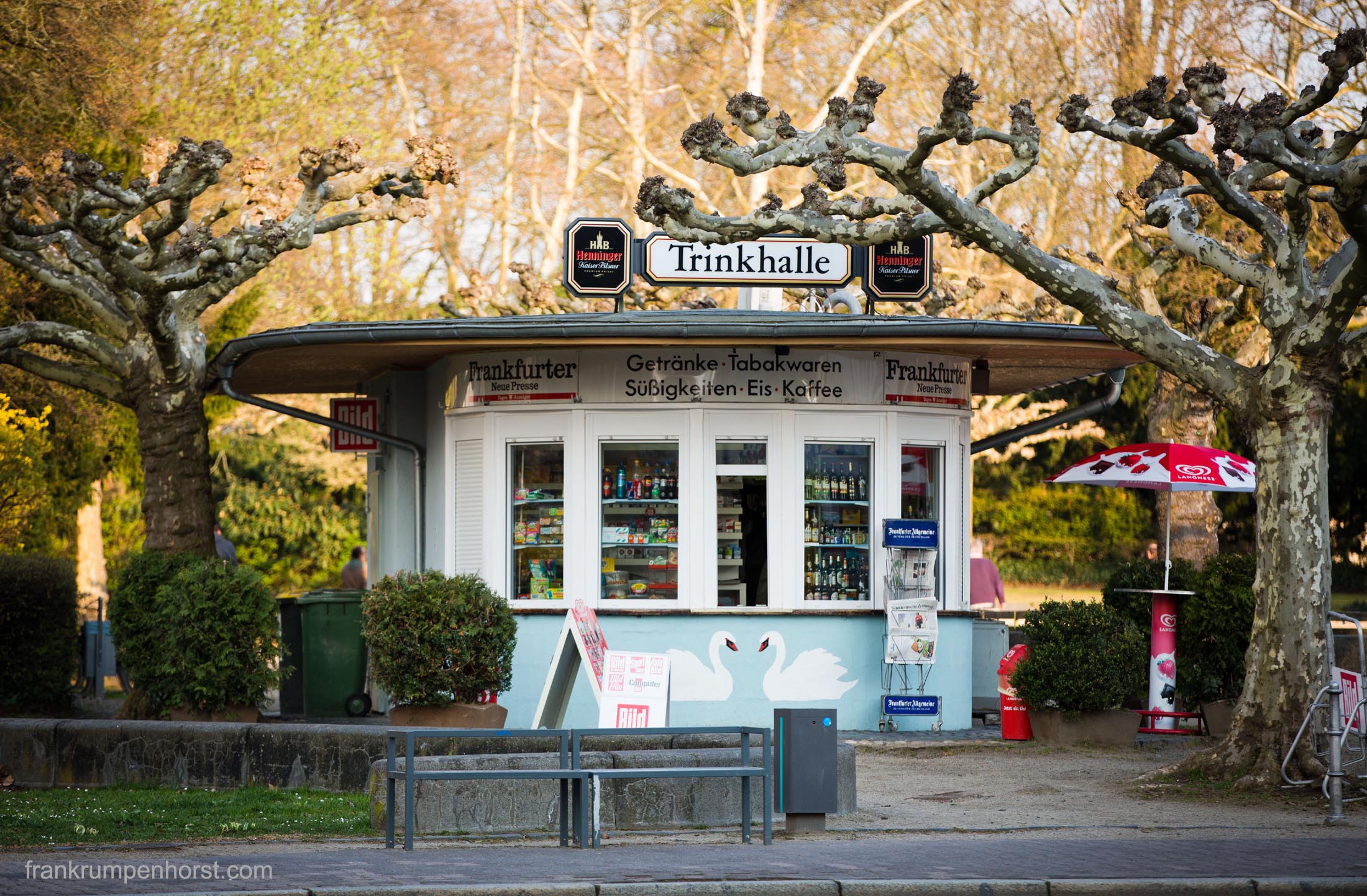 Typical Frankfurt Kiosk
