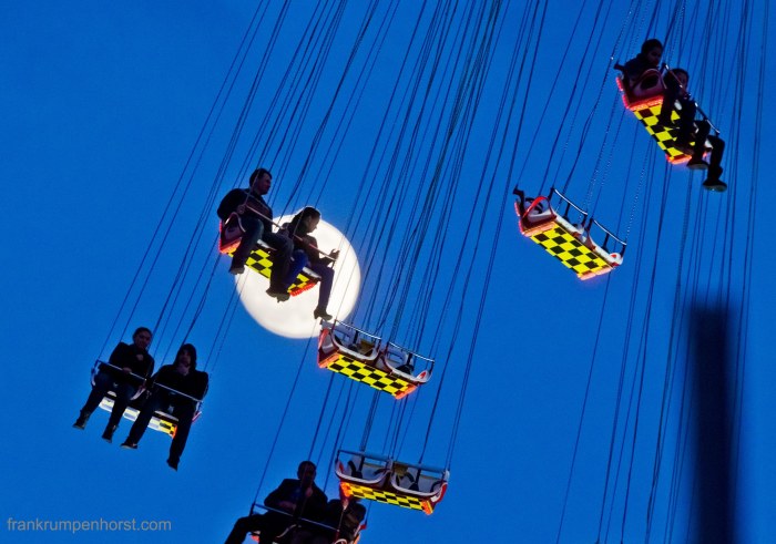 Full Moon at Funfair