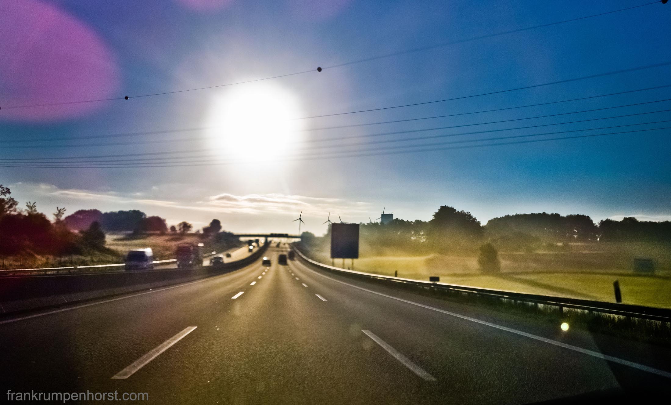 Morning on the Autobahn